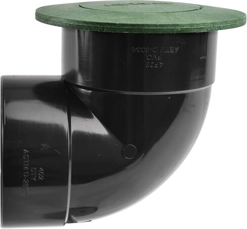 NDS 322G* باعث الصرف المنبثق مع الكوع، يناسب أنابيب الصرف الصحي والصرف مقاس 3 بوصات، ويعمل مع أنظمة الصرف بما في ذلك أحواض الصيد ومصارف القنوات، أخضر in Saudi Arabia