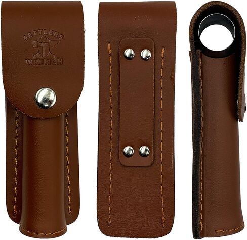 أداة Shawn With The Wild Settlers Wrench Ultimate Bushcraft - صانع أوجير العين سكوتش وصانع الوتد لصناعة الأدغال والحرف الخشبية والبقاء في الهواء الطلق - بناء هياكل لا حدود لها - أداة EDC متعددة مع غمد in Kuwait