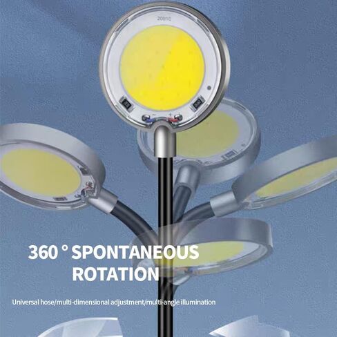 مشبك ضوء حوض السمك الصغير، مشبك ضوء خزان الأسماك 3 وات، مصباح حوض السمك USB بمشبك، إضاءة دوران 360 درجة لخزان الأسماك الصغيرة، خزان المياه العذبة، خزان مزروع in Kuwait