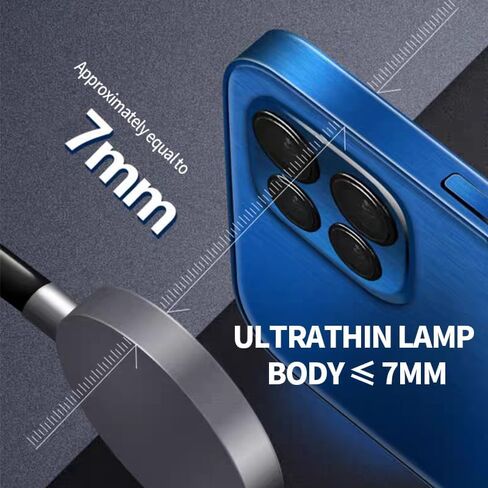 مشبك ضوء حوض السمك الصغير، مشبك ضوء خزان الأسماك 3 وات، مصباح حوض السمك USB بمشبك، إضاءة دوران 360 درجة لخزان الأسماك الصغيرة، خزان المياه العذبة، خزان مزروع in Kuwait