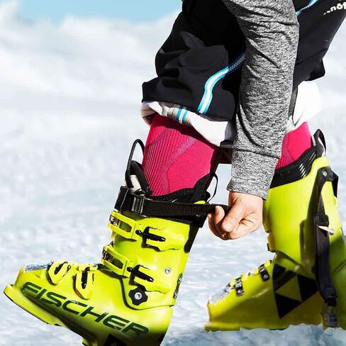 جوارب ضغط من Bauerfeind Ski Performance للتزلج والتزلج على الجليد والرياضات الشتوية - مناطق الضغط المستهدفة in Kuwait