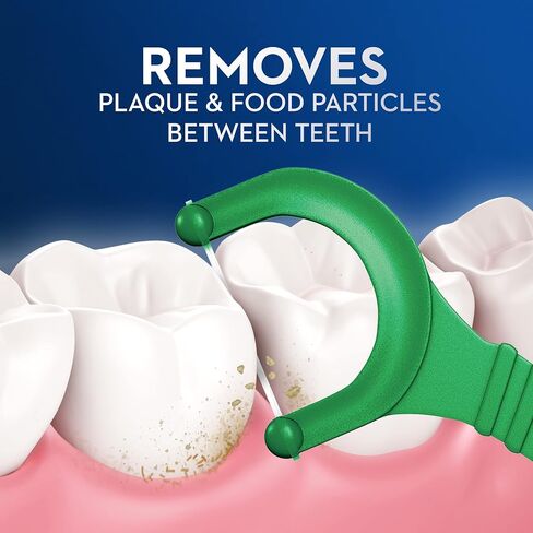 Oral-B Glide with Scope Outlast Dental Floss Picks, Mint, 225 Picks in Saudi Arabia