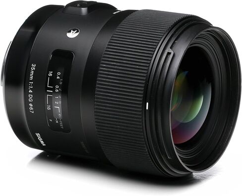 تتضمن الحزمة عدسة Sigma 35mm f/1.4 DG HSM Art (لكاميرا Nikon DSLR) ملحقات الشركة المصنعة + طقم مرشح 3 قطع + غطاء عدسة + قلم عدسة + حافظة غطاء + قطعة قماش للتنظيف من الألياف الدقيقة in Saudi Arabia