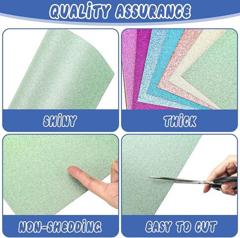 29 ورقة من ورق البطاقات اللامع، 29 لونًا A4 ورق لامع ممتاز للحرف اليدوية وسجلات القصاصات والمشروعات اليدوية 250 جرامًا لكل متر مربع in Kuwait