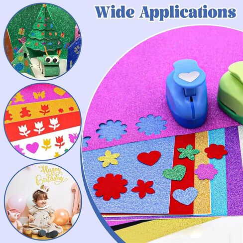 29 ورقة من ورق البطاقات اللامع، 29 لونًا A4 ورق لامع ممتاز للحرف اليدوية وسجلات القصاصات والمشروعات اليدوية 250 جرامًا لكل متر مربع in Kuwait