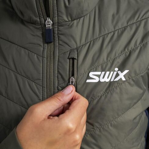 سترة Swix النسائية النشطة للتزلج عبر الريف، متينة ومريحة ومقاومة للرياح وقابلة للتنفس وديناميكية معزولة in Saudi Arabia