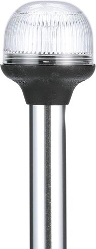 Attwood 5550-PA20-7 Lightarmor Folding All-Round 20-Inch Marine Boat 360-Degree Pole Light in Saudi Arabia