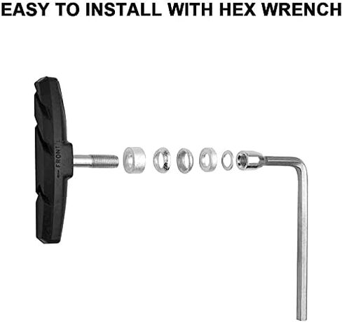 مجموعة كاملة من وسائد فرامل الدراجة، 70 ملم in Kuwait