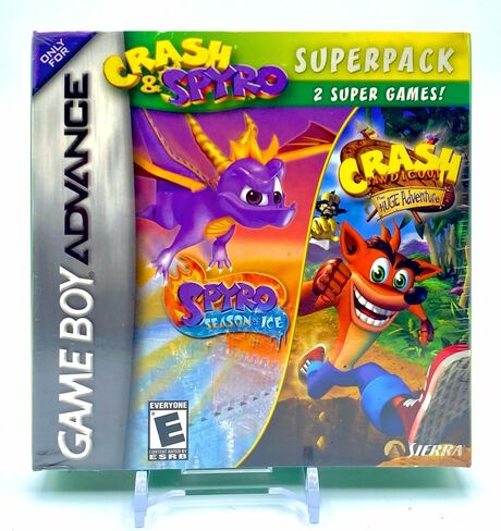 Crash & Spyro Super Pack Volume 4 Gameboy Advance GBA الجديدة (متجددة) in Saudi Arabia