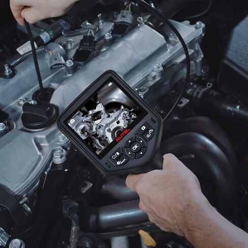Autel MaxiVideo MV460 Inspection Camera, 2024 1080P HD Industrial Endoscope, Digital Videoscope with 8.5mm 2MP Camera 1m Semi-Rigid Flexible Cable, 360°Rotation, 7 X Zoom, Upgraded Ver. of MV400 in Saudi Arabia