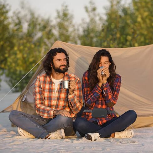 حقيبة خصر للنساء بخمسة جيوب وسعة 1 لتر، حزام عاكس للضوء وقابل للتعديل، مثالية للجري والسفر وركوب الخيل والمشي لمسافات طويلة (أسود) in Saudi Arabia