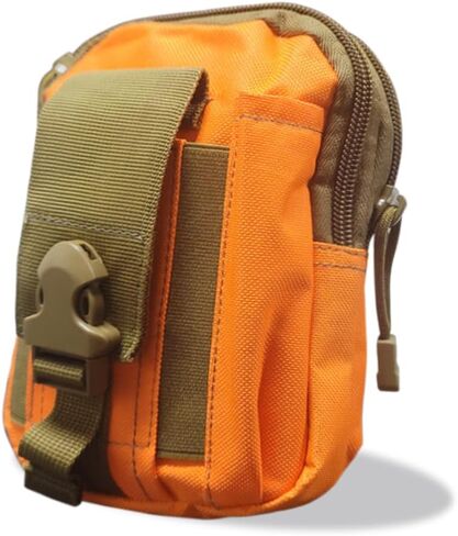 Outdoor Sport Men Women Waist Pack Bum Bag Belt Pouch Bicycle Bag Tactical Bag Hunting Thigh Bag Nylon Phone Bags Wallet (Black) in Saudi Arabia