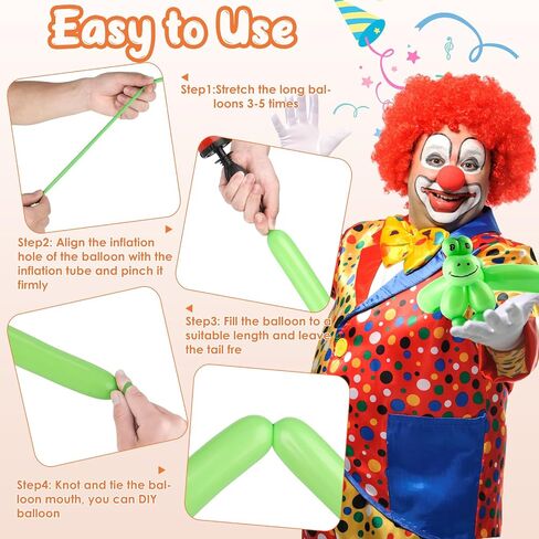 100Pcs Clear 260 Balloons Clear Long Balloons for Balloon Garland Thickening Skinny Latex Twisting Animals Modeling Christmas Birthday Kid's Carnivals Party Decorations in Saudi Arabia