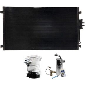 A/C AC Compressor Kit for Chrysler for Town & Country 2001-2004 for Voyager 2001-2003,for Dodge for Caravan 2001-2004 for Grand Caravan 2001-2004 with Clutch 6-Groove Pulley 16569201 in Saudi Arabia