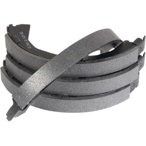 TRQ Rear Parking Brake Shoe Set Compatible with 2008-2015 Cadillac CTS 2010-2015 Chevrolet Camaro in Saudi Arabia