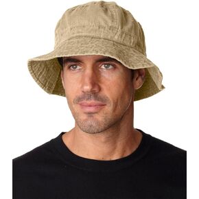 Vacationer Pigment Dyed Bucket Hat L KHAKI in Saudi Arabia