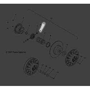 Polaris Ranger Retainer E-Ring ، الجزء الأصلي OEM الجزء 7710523 ، كتي 1 in Kuwait