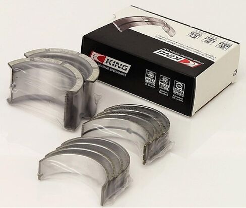 King +.010" Under Size Rod & Main Bearings Compatible with 1999-10 Chevy LS 4.8L 5.3L 5.7L or 6.0L VORTEC for .010" Under Size Crank in Saudi Arabia