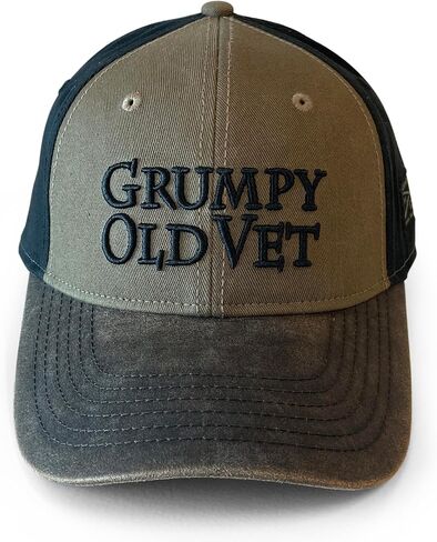Grunt Style Grumpy Old Vet Hat 2.0 (مقاس واحد ، بني) in Saudi Arabia