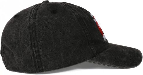 InnoBeta Japanese Gifts, Cap for Men Women for Christmas, Birthday, Adjustable Embroidered Baseball Hat (Black) in Saudi Arabia