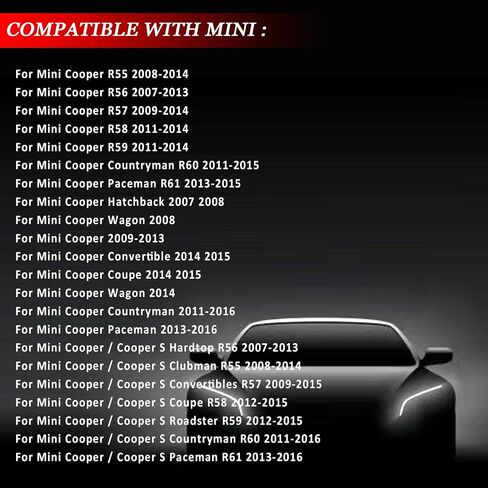 11537589713 Engine Cooling Water Pipe w/O-Ring Water Pump to Thermostat Housing for Mini Cooper R55 R56 R57 R58 R59 Countryman R60 Paceman R61 Convertibles 2007-2016, Replace 11537541845 in Kuwait