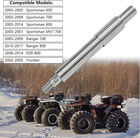 عمود مضخة المياه الصلب متوافق مع Polaris Sportsman 600 700 800 X2 MV7 700 Ranger 700 800 RZR 800 Frontier OEM# 5135650 in Kuwait