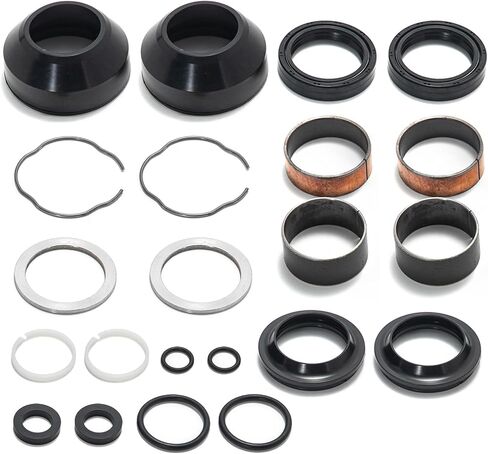 طقم Tofr Front Fork Leg Rebuild Kit لـ Harley Electra Glides Road Road Road Glides Glides Glides 1990-2001 Softail FXST 1990-2010 FLST 1990 & أحدث DYNA FXDWG 1993-2005 مع شوكات 41 مم 0403-002222222222 in Saudi Arabia