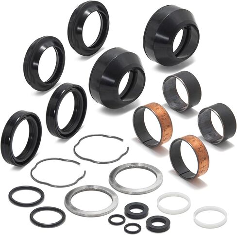 طقم Tofr Front Fork Leg Rebuild Kit لـ Harley Electra Glides Road Road Road Glides Glides Glides 1990-2001 Softail FXST 1990-2010 FLST 1990 & أحدث DYNA FXDWG 1993-2005 مع شوكات 41 مم 0403-002222222222 in Saudi Arabia