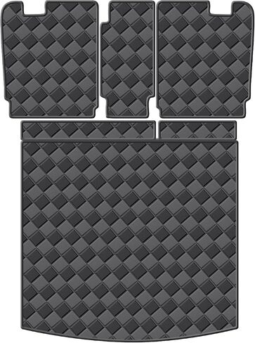 Cargo Mat & Backrest Mats for 2020-2024 Hyundai Venue Accessories, All Weather Waterproof Rear Cargo Liner Rear Trunk Liner Back Seat Cover Protector in Kuwait