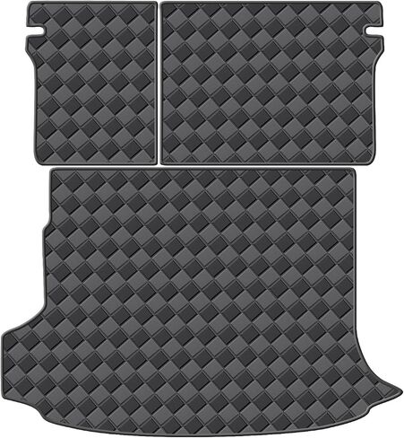 Cargo Mat & Backrest Mats for 2020-2024 Hyundai Venue Accessories, All Weather Waterproof Rear Cargo Liner Rear Trunk Liner Back Seat Cover Protector in Kuwait