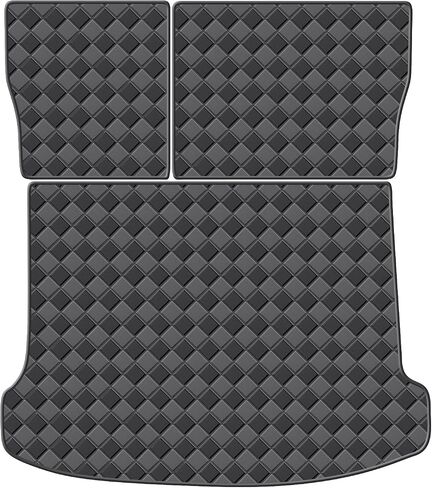 Cargo Mat & Backrest Mats for 2020-2024 Hyundai Venue Accessories, All Weather Waterproof Rear Cargo Liner Rear Trunk Liner Back Seat Cover Protector in Kuwait