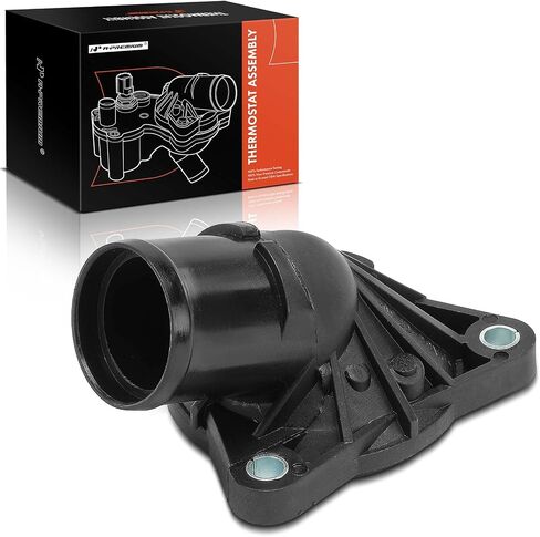 A-Premium Engine Toolant Thermostat Watering Water Outlet [45 ° زاوية] متوافق مع Ford & Mercury-Explorer 1997-2001 ، Ranger/Explorer Sport/Explorer Sport Trac 2001 ، Mountaineer 1998-2001-Upper in Saudi Arabia