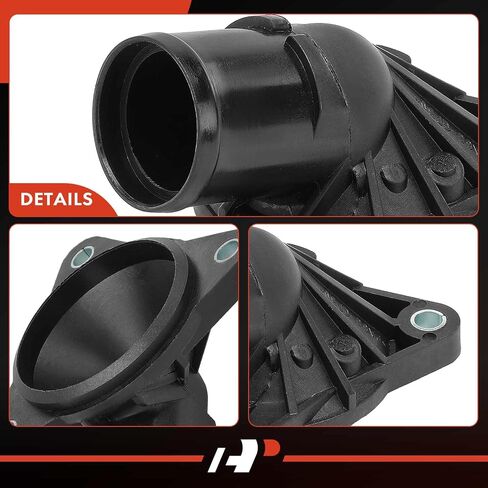 A-Premium Engine Toolant Thermostat Watering Water Outlet [45 ° زاوية] متوافق مع Ford & Mercury-Explorer 1997-2001 ، Ranger/Explorer Sport/Explorer Sport Trac 2001 ، Mountaineer 1998-2001-Upper in Saudi Arabia