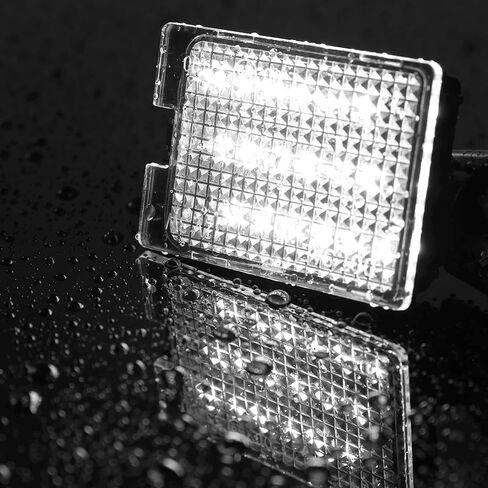 أضواء لوحة ترخيص Autoxbert LED للفترة 2014-2020 Dodge Durango Pickup Truck Truck Lear Lights Assembly Assembly ، 6500K White 18 SMD ، Plug and Play ، Pack of 2 in Saudi Arabia