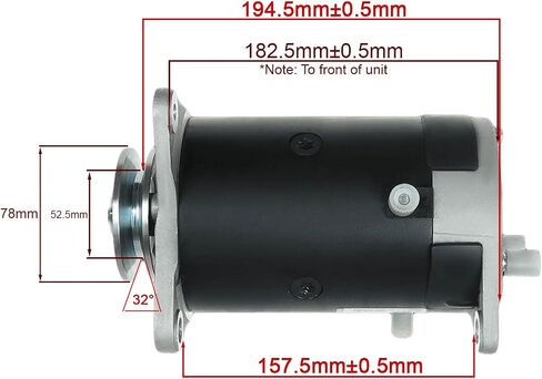 OEG Parts New Starter Generator Motor متوافق مع EZ GO UTV CARGO GRAND OASIS GRAND OASTLE GRAF GRAF CART 114014010 25533-G01 26993-G01 27065-G01 GSB107-10B GSB107-10C 6120288 in Saudi Arabia