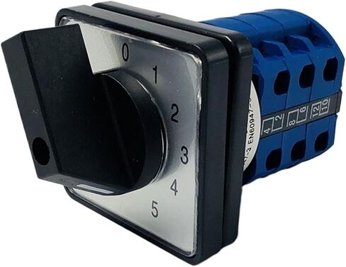 YMW26-20/3 Rotary Switch 6 Postion 690V 20A 3 Poles Universal Changeover Cam Main Switches Circuit Control LW26 in Saudi Arabia