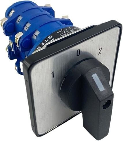Rotary Cam Switch 16A 690V 3 Position 1-8 Poles Control Dual Power Changeover Interruptor LW39A-16 Series(6P) in Saudi Arabia