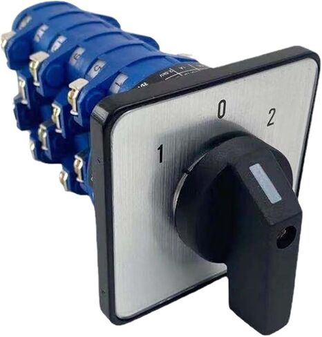 Rotary Cam Switch 16A 690V 3 Position 1-8 Poles Control Dual Power Changeover Interruptor LW39A-16 Series(6P) in Saudi Arabia