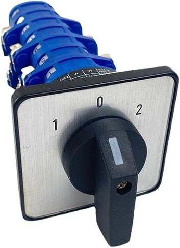 Rotary Cam Switch 16A 690V 3 Position 1-8 Poles Control Dual Power Changeover Interruptor LW39A-16 Series(6P) in Saudi Arabia