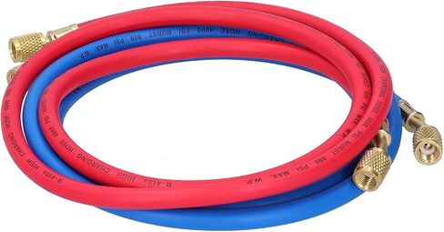 Air Conditioner Refrigerant Recharge Hose Airconditioning Refrigeration Adding Tool Accessory (Double-English 3 Meters, Single) in Saudi Arabia