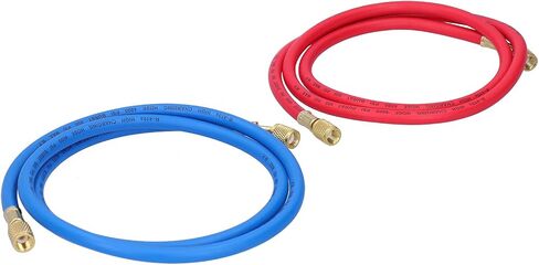 Air Conditioner Refrigerant Recharge Hose Airconditioning Refrigeration Adding Tool Accessory (Double-English 3 Meters, Single) in Saudi Arabia