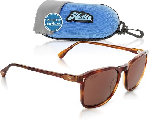 Hobie - نظارات كورتيز الشمسية المستقطبة - نظارات شمسية للاستخدام الخارجي مع عدسات HydroClean للرجال والنساء in Kuwait