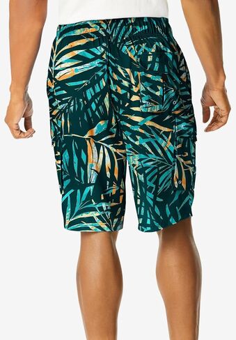 KingSize Men's Big & Tall 8" Flex Cargo Swim Trunks in Saudi Arabia
