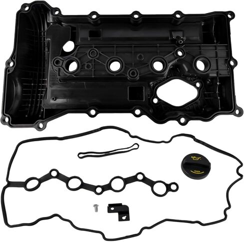 GELUOXI Engine Valve Cover with Gasket and Cap Replacement for Hyundai Sonata Santa Fe Sport Kia Optima 2.0L 2.4L 2011-2016 22410-2G710 in Saudi Arabia