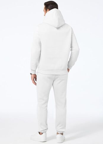jmierr men's 2 ompits hoodie sweatshirt switssuit & joggers sweatpants setsuit set in Kuwait