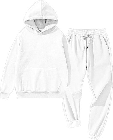 jmierr men's 2 ompits hoodie sweatshirt switssuit & joggers sweatpants setsuit set in Kuwait