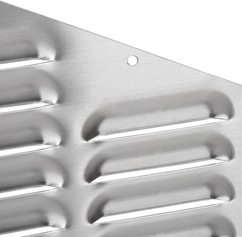 KUAFU Aluminum Louver Hood Cooling Panels Kit Compatible With 1984-2001 Jeep XJ Cherokee Comanche Alloy Vented Pair Hood Louver in Saudi Arabia