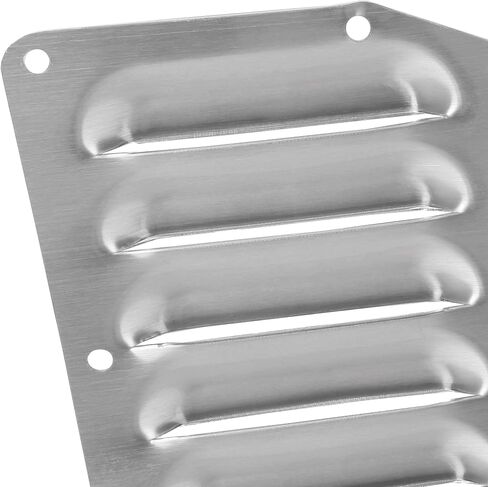 KUAFU Aluminum Louver Hood Cooling Panels Kit Compatible With 1984-2001 Jeep XJ Cherokee Comanche Alloy Vented Pair Hood Louver in Saudi Arabia