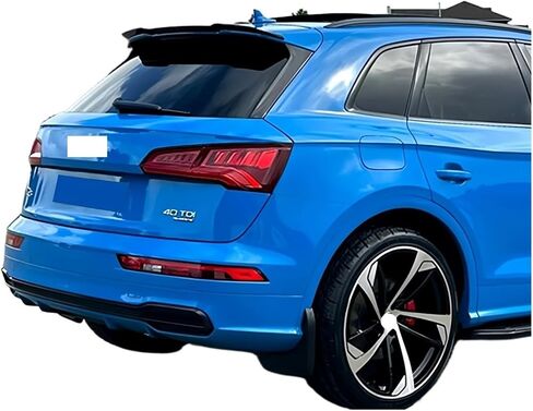 Compatible For Audi SQ5/Q5 S-line Mk 2 2017-2024 MAXTON Style Car Rear Boot Lip Spoiler Cap Rear Trunk Roof Spoiler Splitter Bodykit(Carbon Look) in Saudi Arabia