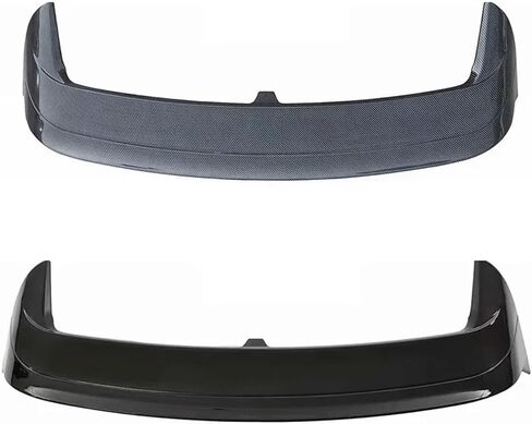 CS Clubsport Style Roof Sweverer Wing Tuning متوافق مع VW Golf 8 MK8 GTI GTD R 2020 2021 2022 2023 CAR الخلفية المفسد المفسد (نظرة كربونية) in Saudi Arabia